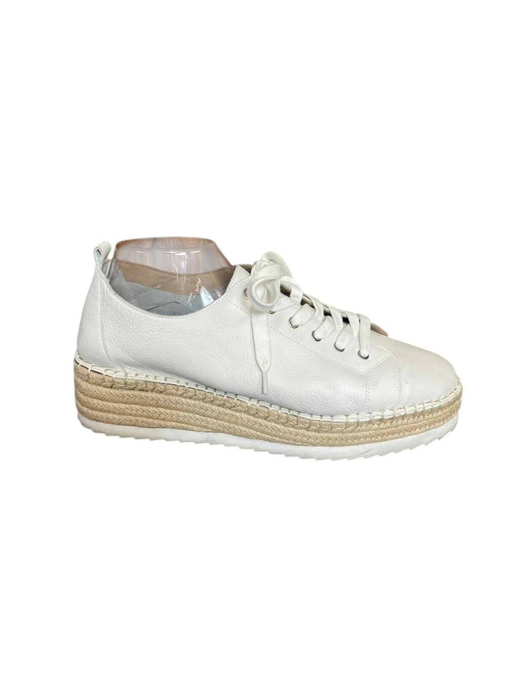 Antonio Melani Taylor lace-up espadrille platform sneakers 12